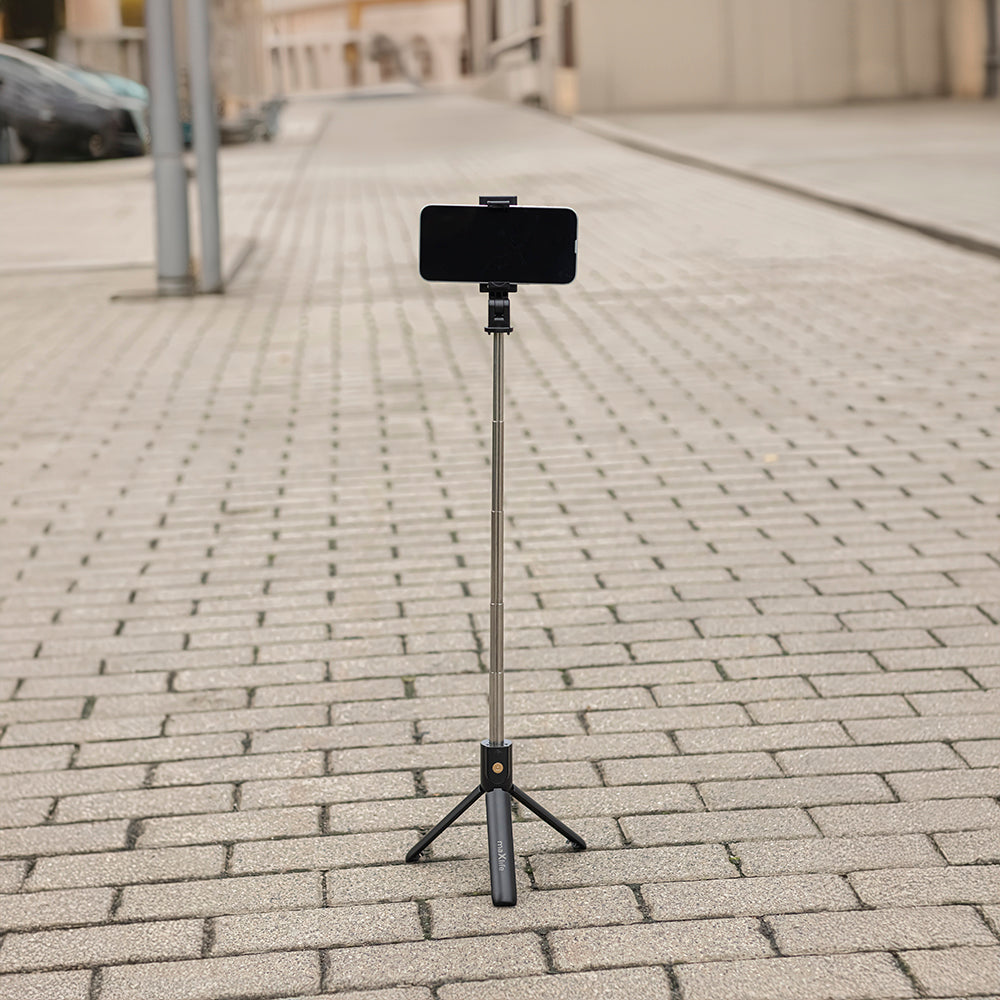 Trépied Selfie stick Maxlife Bluetooth MXST-100 black