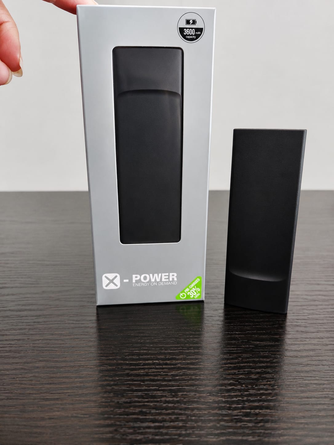Batterie externe X-POWER – 3600 mAh – Format compact - 1 x USB